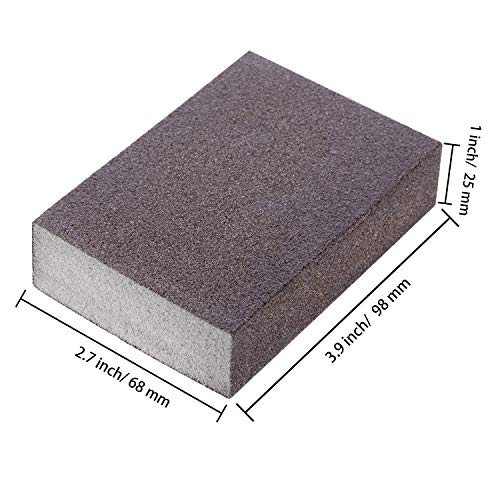 M-Aimee 8 Pieces Sanding Sponge,Coarse/Medium/Fine/Superfine 4 Different Specifications Sanding Blocks Assortment,Washable and Reusable. - Thumbnail 3
