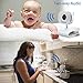 CasaCam BM100 Video Baby Monitor with Digital ClipCam, Two-Way Audio, Automatic Night Vision, Temperature Monitoring, Night Light and Lullabies