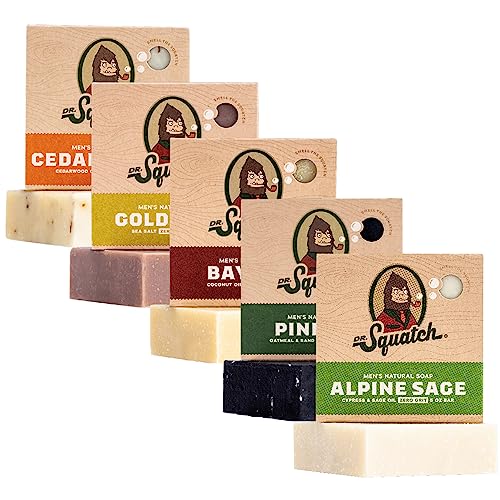 Dr. Squatch Natural Men’s Bar Soap