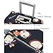 7-Mi 3D Print Giraffe Design Travel Trolley Case Cover Protector Suitcase Cover 30