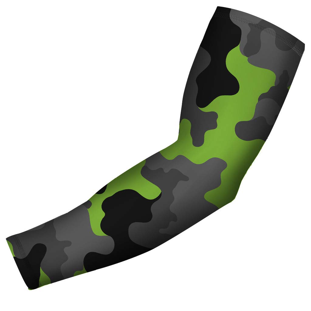 CHOO Green Camo Compression Elbow Brace Support