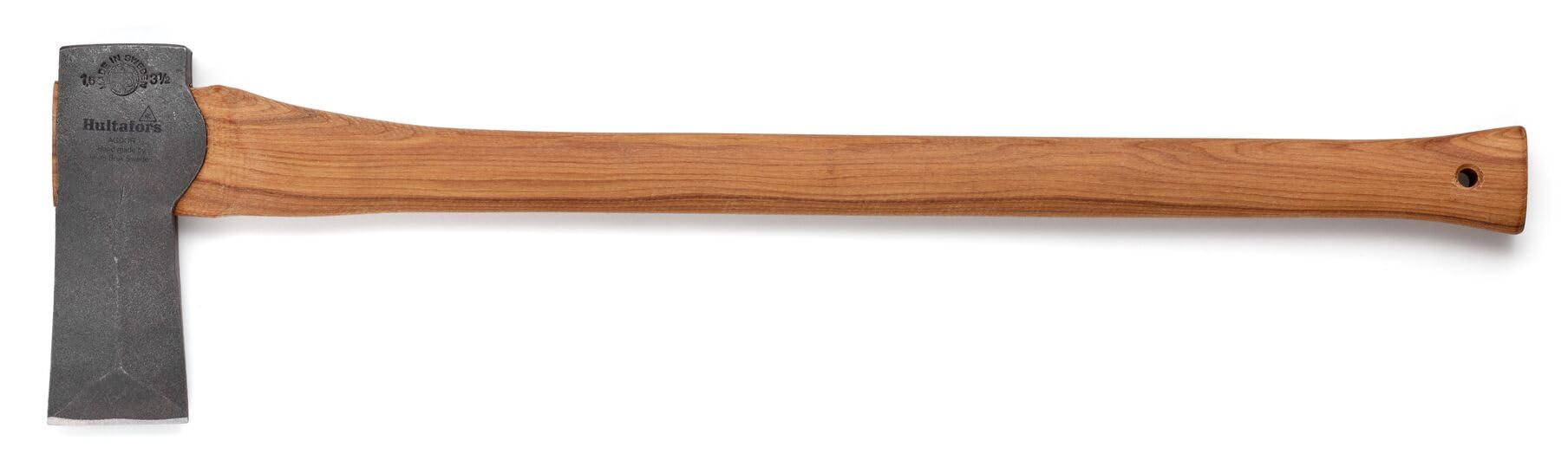 Handgeschmiedete Spaltaxt KLY RA 770mm aus schwedischem Qualitätsstahl I Hultafors I Geschmiedet in Schweden I 2100g Premium Axt mit Hickory Holzstiel I Nachschleifbar I 840592 4