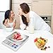Gram Scale 600g x 0.01g Digital Kitchen Scale NEXT-SHINE High-Precision Pocket Mini Muti-Functional Pro Scale with Back-lit LCD Display Tare PCS for Cooking and Backing