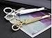 Bigban Girls Cute Fashion 1PC Scissors shape Hair Clip Hair Accessories Headpiece (Gold)