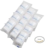 Denshine 12 Rolls Gauze Bandage Disposable Half Elastic (Stretch) Gauze Bandages 5*450cm 12 Pack