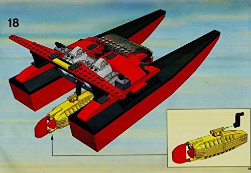 Lego 7244 Schnellboot Inkl Motor