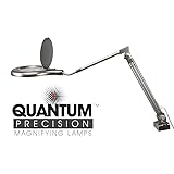 Quantum Precision 80 LED Magnifier Lamp - 7 Inch Lens Professional Lab Quality Efficient