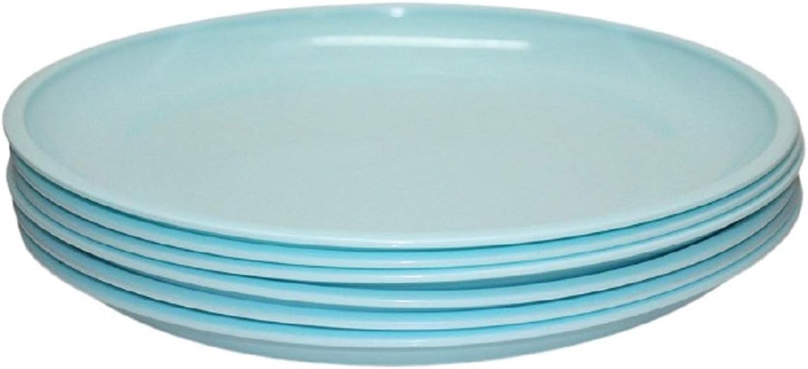 Buy Everbuy Microwave Safe & Unbreakable Plates, (Blue, Set of 06) Online at Low Prices in
