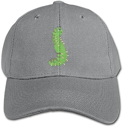 Evil Caterpillar Kids Girls/Boys Low Profile Cap Washed Adjustable Plain Baseball Hat Ash