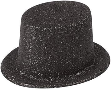black fancy dress hats