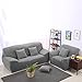 WINOMO Sofa Slipcover 3 Seater High Elasticity Couch Covers Furniture Protector (Grey)