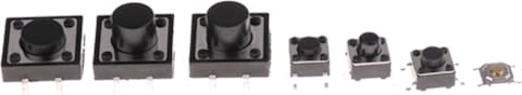 #N/A Interruptor De Botón Táctil Micro Momentáneo 140pcs Set Kits De Surtido