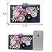 Evening Clutch Purses Women's Satin Flower Pearl Beaded Evening Handbag