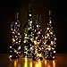 AlleTechPlus 6 Pack 20-LEDs Spark Wine Bottle Light, Cork Shape Battery Copper Wire String Lights for Bottle DIY, Christmas, Wedding and Party Décor (Warm White)