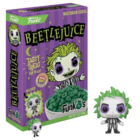 Funko FunkO's Cereal With Pocket Pop (Beetlejuice)
