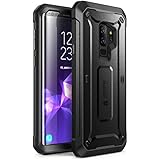Samsung Galaxy S9+ Plus Case, SUPCASE Full-Body Rugged Holster Case with Built-in Screen Protector for Galaxy S9+ Plus (2018 Release), Unicorn Beetle PRO Series - Retail Package (Black)