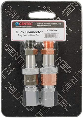 GSParts Gentec QC-RHPRSP Regulator to Hose Quick Connect/Connector Set