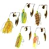 6-Fishing-Hard-Spinner-Lure-Spinnerbait-Pike-Bass-18g063oz-T11 6-Fishing-Hard-Spinner-Lure-Spinnerbait-Pike-Bass-18g063oz-T11