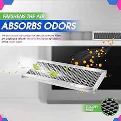 Microwave Charcoal Filter 11.02” x 2.52” for