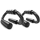 Push Up Bars, Push-up Handles, Set Of 2 Extra Thick Non Slip Foam Grip, Unique Sturdy Structure Push Up Stands, Perfect Strength Training Home Gym Push Up Handles For Floor