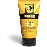 HeadBlade HeadShed Men's Exfoliating Scrub - 5 oz - Face Wash &amp; Cleanser - Removes Dead Skin and Preps for Great Shave