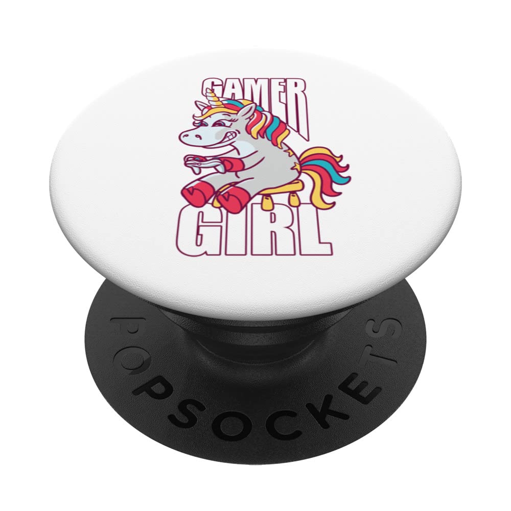 Gamer Girl Gaming Video Game Player Nerd Geek Gamer Nerd PopSockets Swappable PopGrip