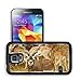Luxlady Premium Samsung Galaxy S5 Aluminium Snap Case blackbuck or Antilope cervicapra IMAGE ID 7257804