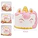R.HORSE Jumbo Cute Unicorn Mousse Kawaii Cream Scented Squishies Slow Rising Decompression Squeeze Toys for Kids or Stress Relief Toy Hop Props, Decorative Props Large (Unicorn Cake)