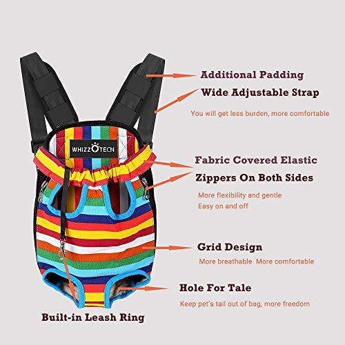 Whizzotech Pet Carrier Front Pack, Adjustable Pet Carrier Backpack