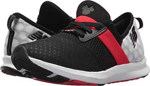 New Balance Women's Nergize V1 Fuelcore Disney Cross Trainer, Black/Red, 85 B US
