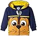 Nickelodeon Toddler Boys' Paw Patrol Character Big Face Zip-Up Hoodies, Chase Navy, 2T