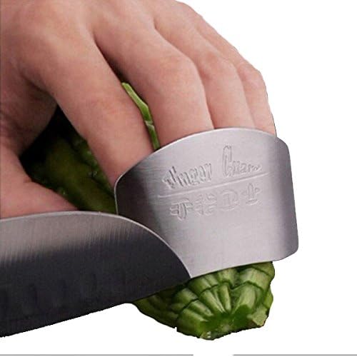 Stainless Steel Finger Hand Protector Guard Personalized Design Chop Safe Slice Knife Kitchen Cooking Tools