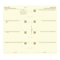 Filofax Malden Organizer, Personal Size, Duck Egg