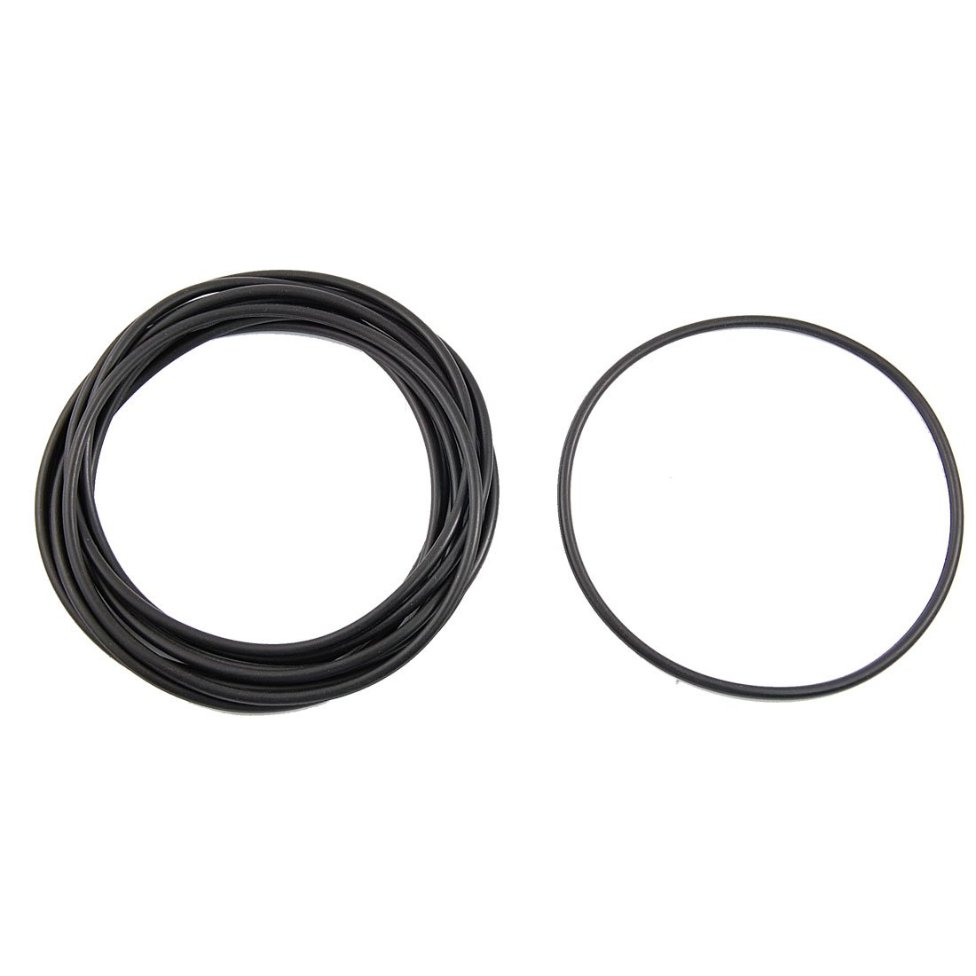 Sourcingmap Nitrile Rubber O-Rings 110mm OD 103mm ID 3.5mm Width, Metric Sealing Gasket, Pack of 10