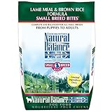 Natural Balance Small Breed Bites L.I.D. Limited Ingredient Diets Dry Dog Food, Lamb Meal & Brown Rice Formula, 4.5-Pound