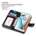 J&D Case Compatible for Moto G4 Case/Moto G4 Plus Case, [Wallet Stand] [Slim Fit] Heavy Duty Shock Resistant Flip Cover Wallet Case for Motorola Moto G4/G4 Plus Wallet Case - [Not for Moto G4 Play]