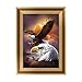 Bettal 5D Diamond Embroidery Eagle Painting Cross Stitch DIY Art Craft Home Decoration