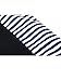 ZITY Men's Jammer Swimsuit Fashion Swimwear Black+Yellow Stripe Large