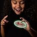 Fidget Force - Heart Eyes Emoji Glow in the Dark Spinner - Keeps Fidgety Hands at Play - ADHD, Anxiety, Autism & Stress Reducer - Hand Spinner & Fidget Spinner Toys for Adult - 9 Free Emoji Stickers