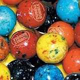 Dubble Bubble Berry Blast 24mm Gumballs 1 Inch, 3 Pounds Approximately 165 Gum Balls.