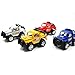 Toy Jeep , 4 Pcs Pullback Jeep Wrangler Vehicles Toys Gifts Models ,Gift for Kids (color random)