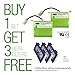 Lithium Neato XV Series Replacement Battery for Neato XV-11, XV-12, XV-14, XV-15, XV-21, XV-25, XV Essential, XV Signature and XV Signature Pro, 4400mAH (Set of 2) - UL&CE Certified Battery Component