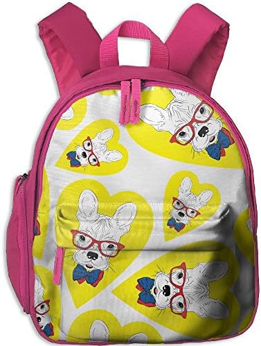 Frenchie-French-Bulldog Children's Lightweight Travel Bag School Backpack