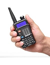 Baofeng Radio UV 5R MK5 8W 2018 Mirkit Edition mejorado modelo Walkie Talkies Dual Band VHF UHF Radio de dos vías 1800mAh Li ion Pack   Garantía de los Estados Unidos