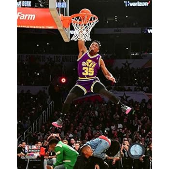 Amazon Com Rudy Gobert Utah Jazz 2017 2018 Nba Action Photo Size