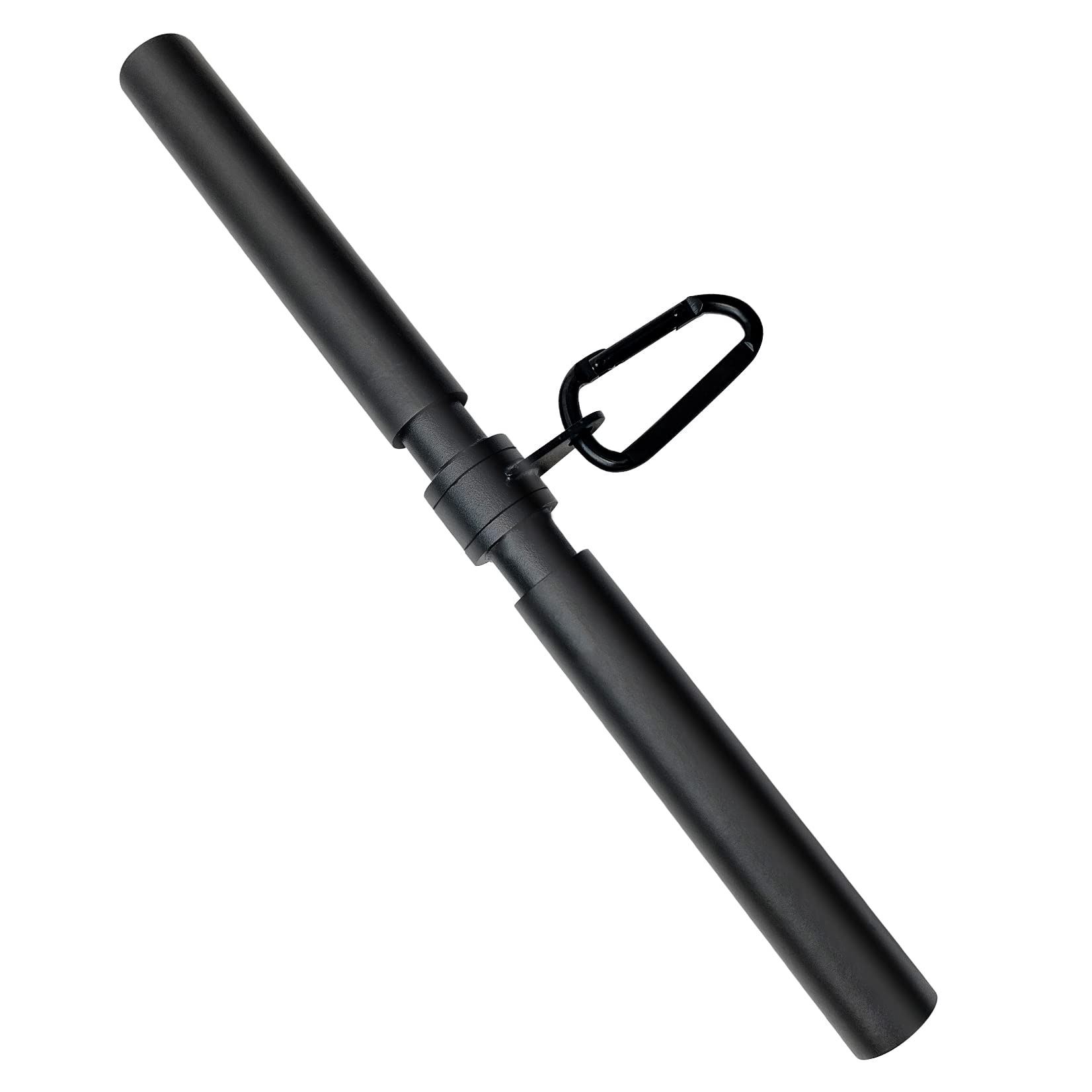 Topfinder Rotating Straight Bar Multi Gym Cable Attachments DIY LAT Pull Down Handles Bicep Tricep Bar with Carabiner (Rotating Tricep Bar) — image 1