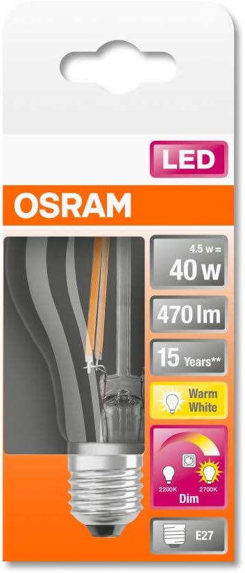 OSRAM LED lamp, Clear, Single-Pack - Image 3