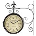 Black Dual Face Paddington Station Clock