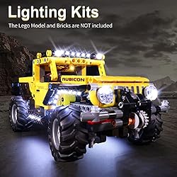 DALDED LED Light Kit for Lego Jeep Wrangler
