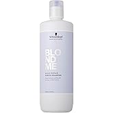BLONDME Bond Repair Purple Shampoo for Blonde Hair | Neutralizes Yellow & Brassy Tones | Strengthens, Repairs, & Prevents Breakage | For Moisturized, Healthy-Looking Cool-Toned Blondes